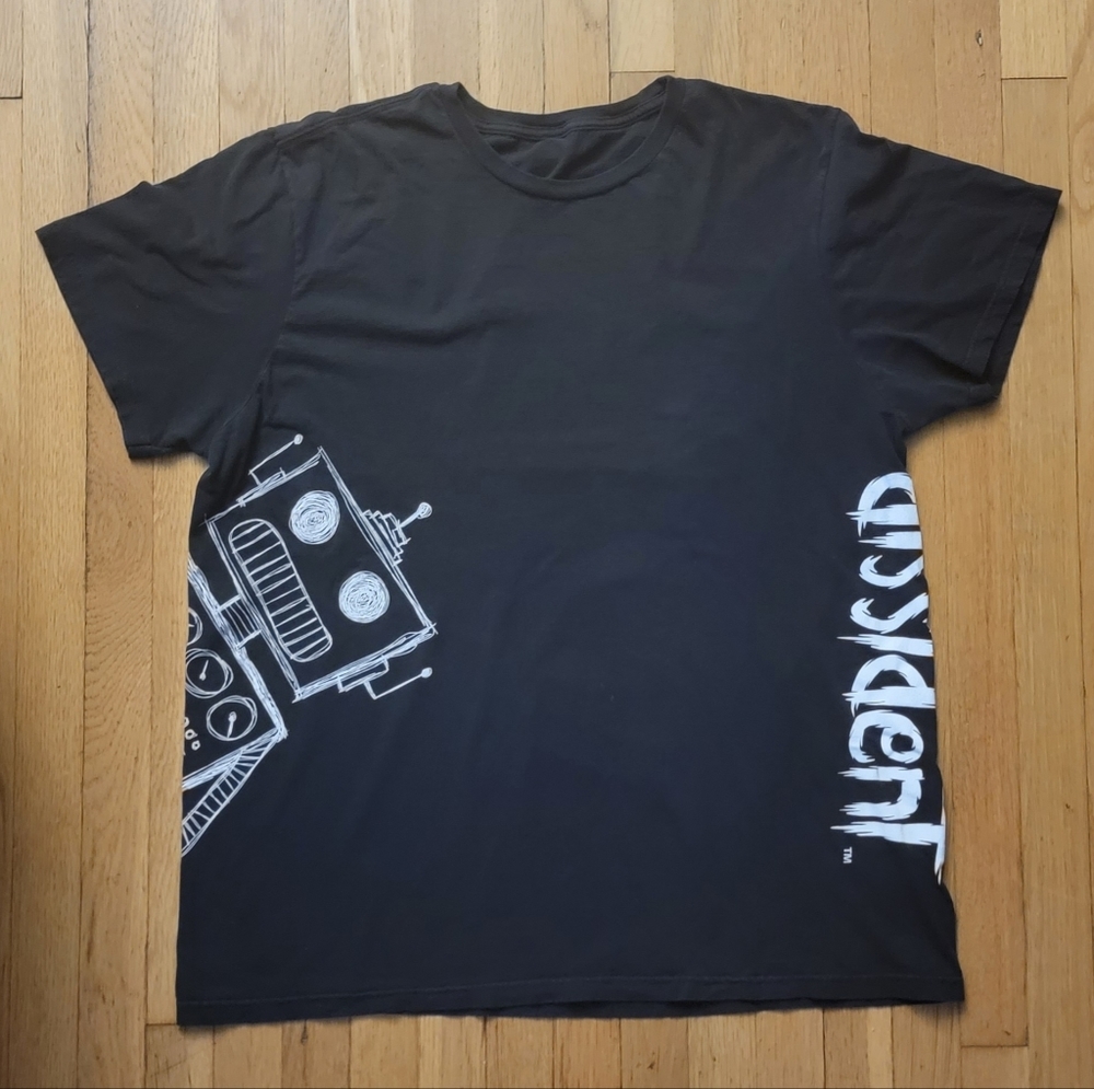 DISSIDENT Cigars Black Graphic T-Shirt